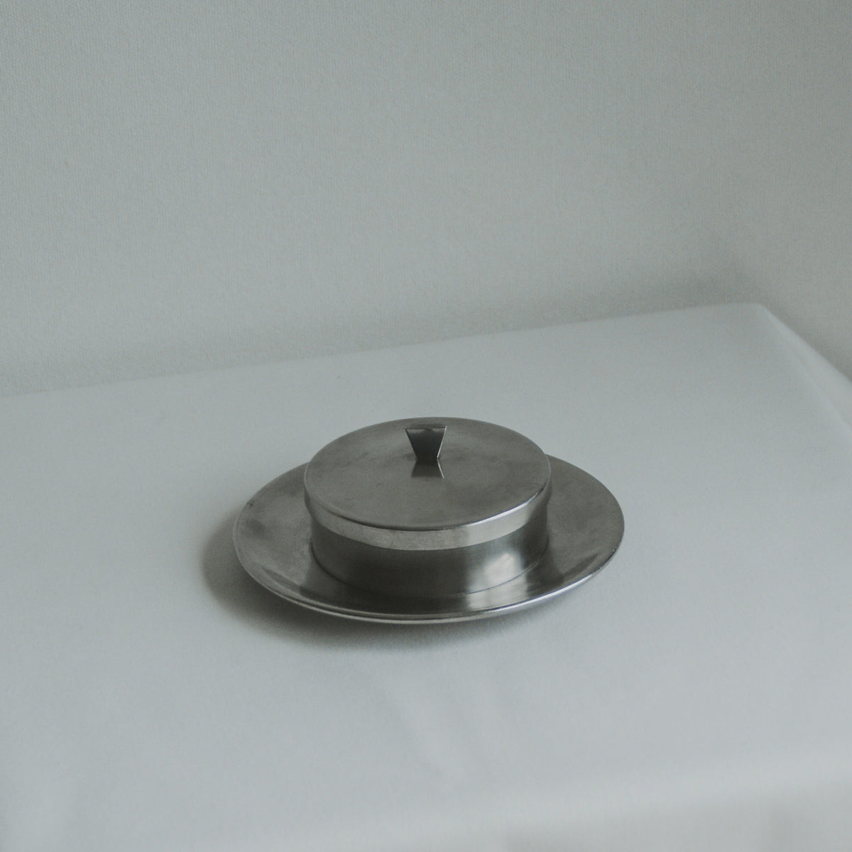 Art Deco Butter Dish — detail view