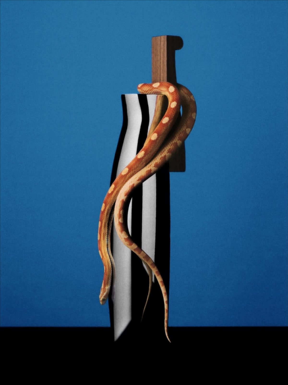 Bron-Ir-Or, Eric Jourdan, 1991 - Vase in Cast Aluminium. by Ardi | The Oblist