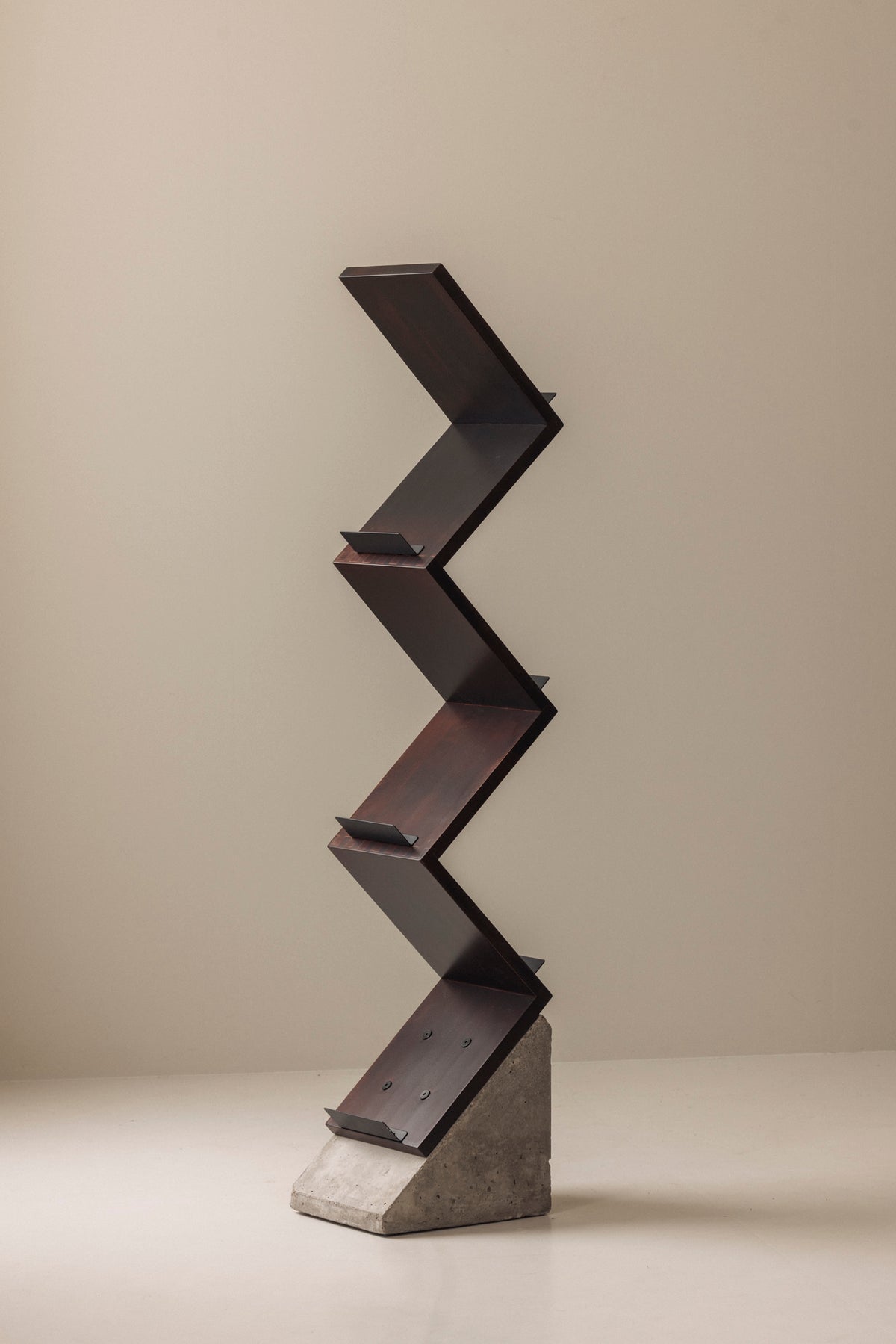 Magazine ‘Zink’ shelf by Jonas Bohlin for Källemo, Sweden 1984 — additional view