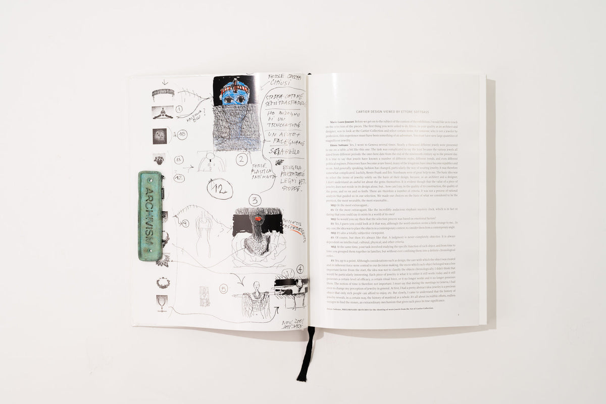 Cartier Design Viewed by Ettore Sottsass, 1994 (Signed) Jewelry and Design Book — view 10
