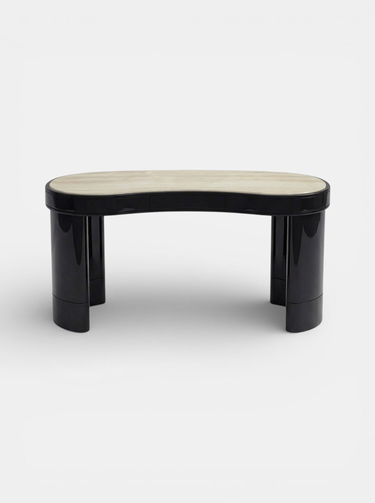 Nicola Black And Ivory Onyx Desk — lifestyle setting