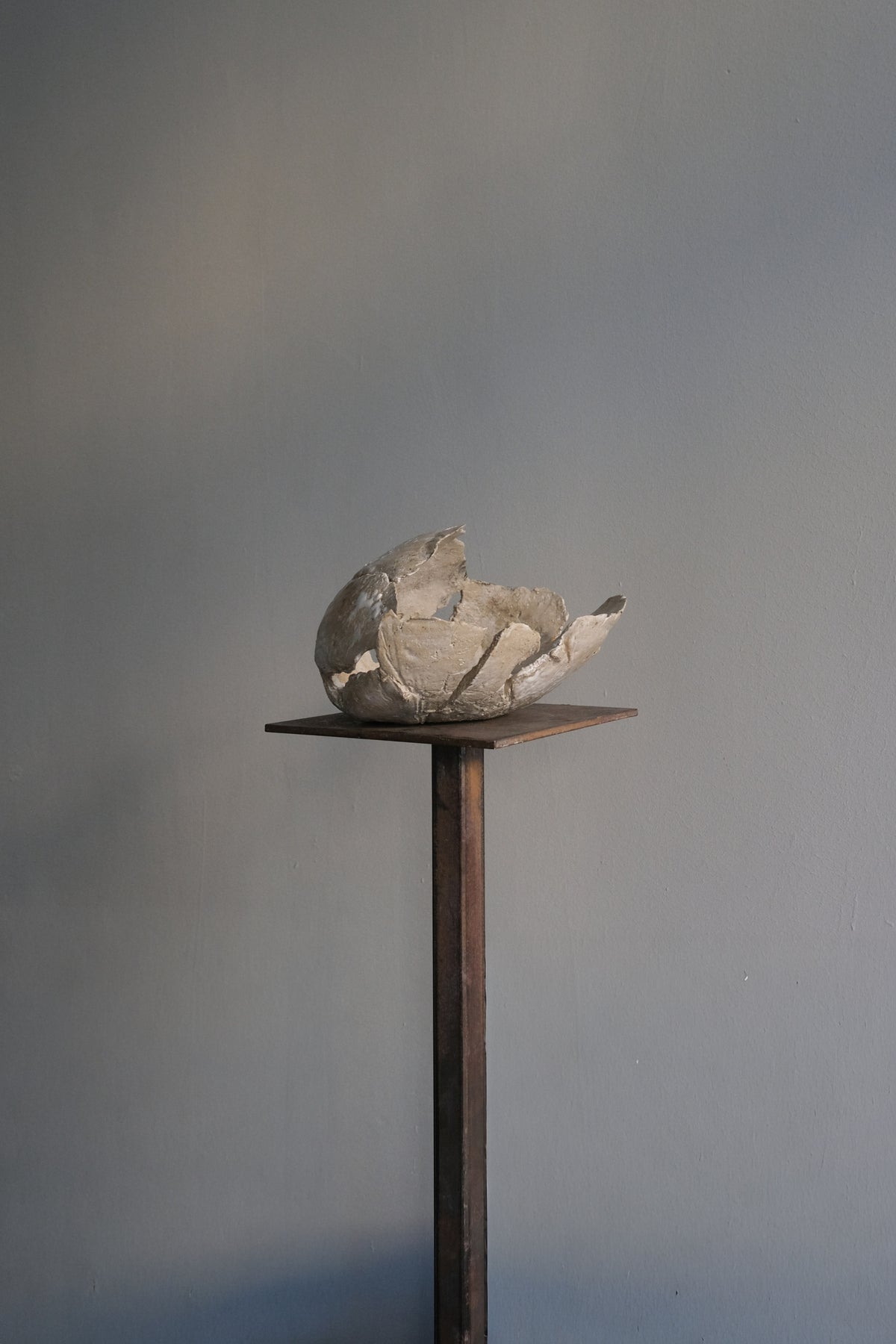 Nest V, Ceramic Sculpture — side angle
