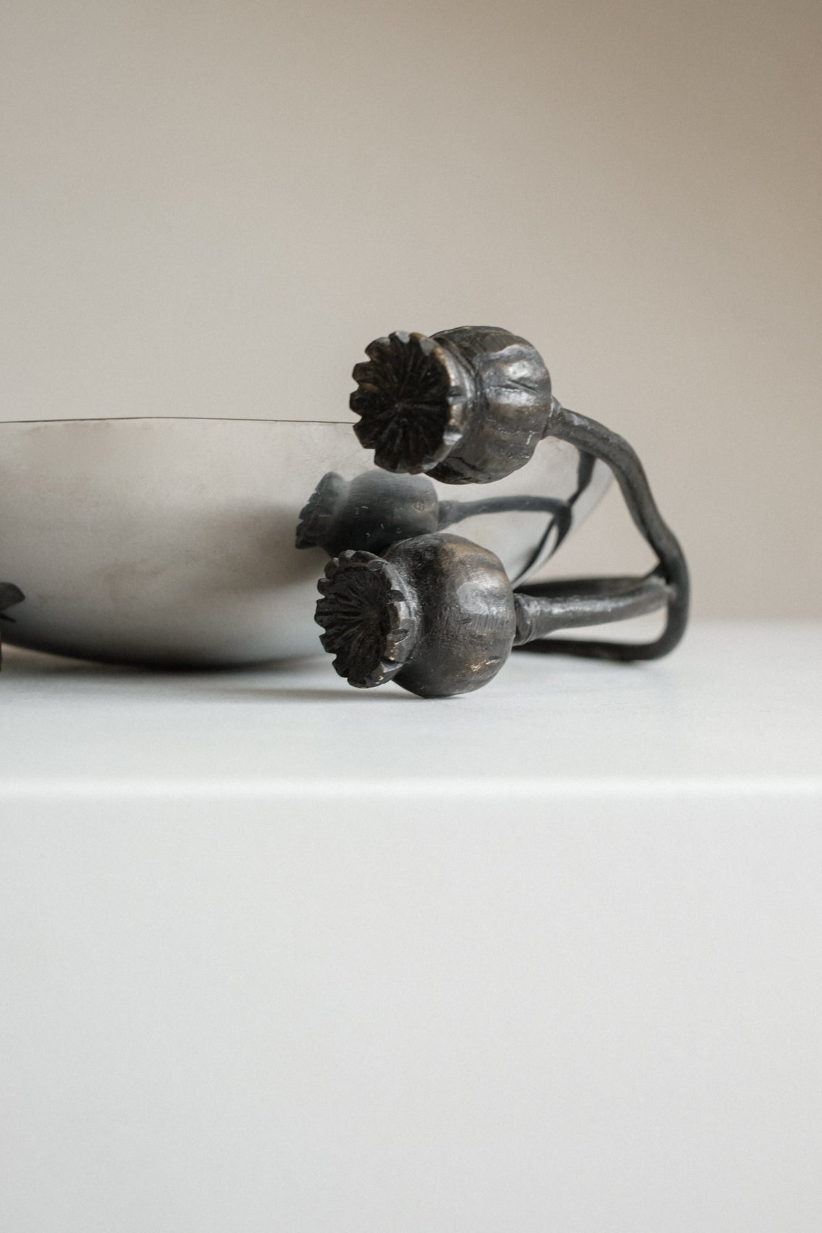 Michael Aram Poppy Nut Bowl — lifestyle setting