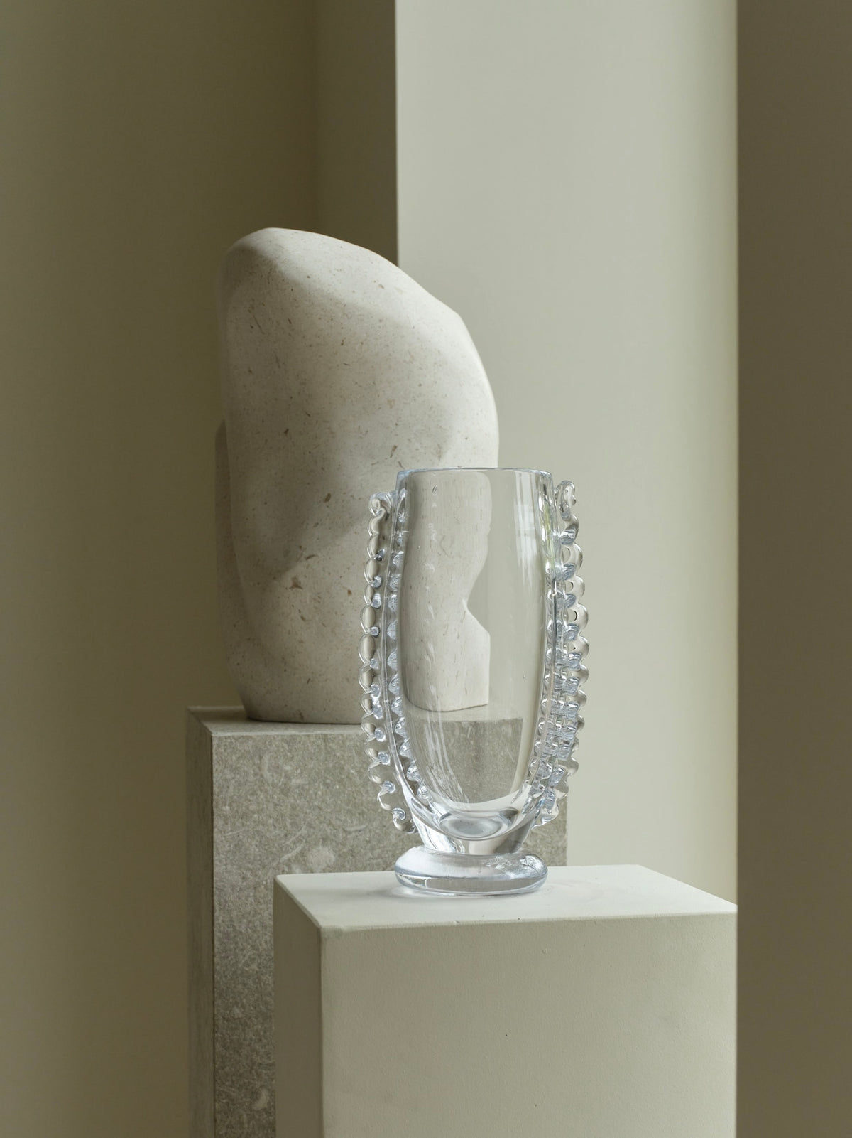 Handblown glass vase no7 by 2222Studio | The Oblist