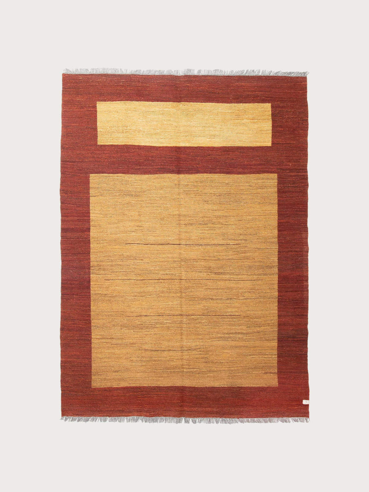 Flatweave Rug in Brick 173 x 240 cm by catalog:three | The Oblist — handcrafted wool, warm colors