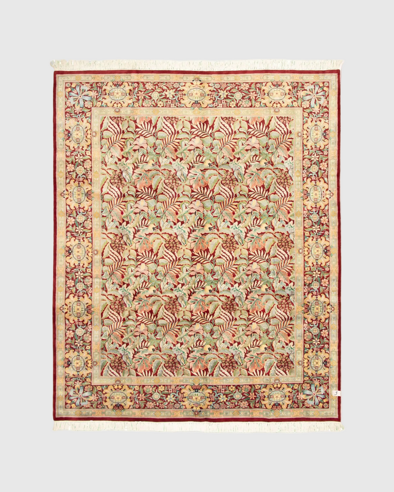 morris rug in garden 252 x 310 cm by catalog:three | The Oblist