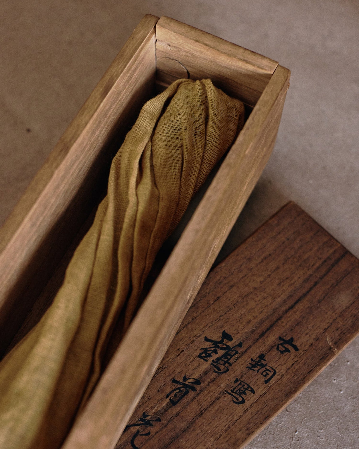 Japanese bronze Ikebana vase No.1 — side angle