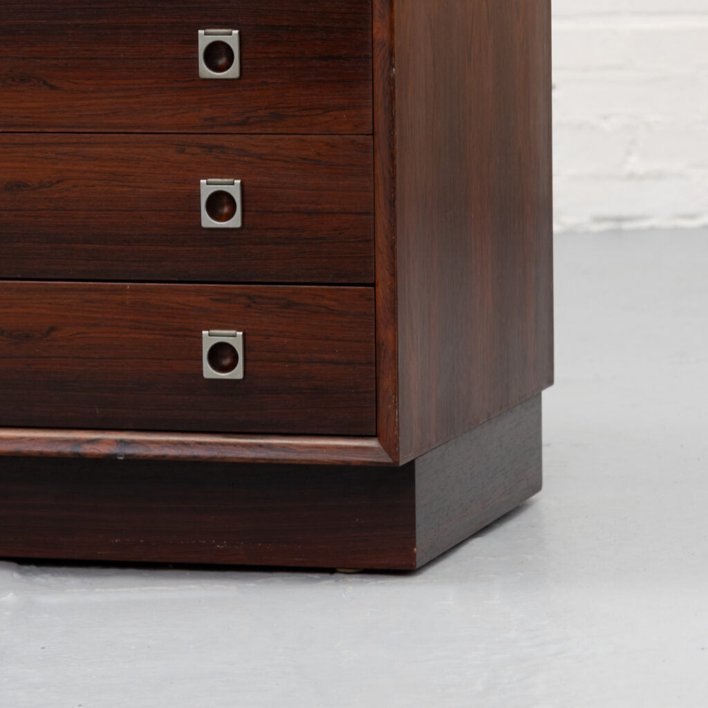 Arne Vodder Rosewood Secretary Sibast — alternate view
