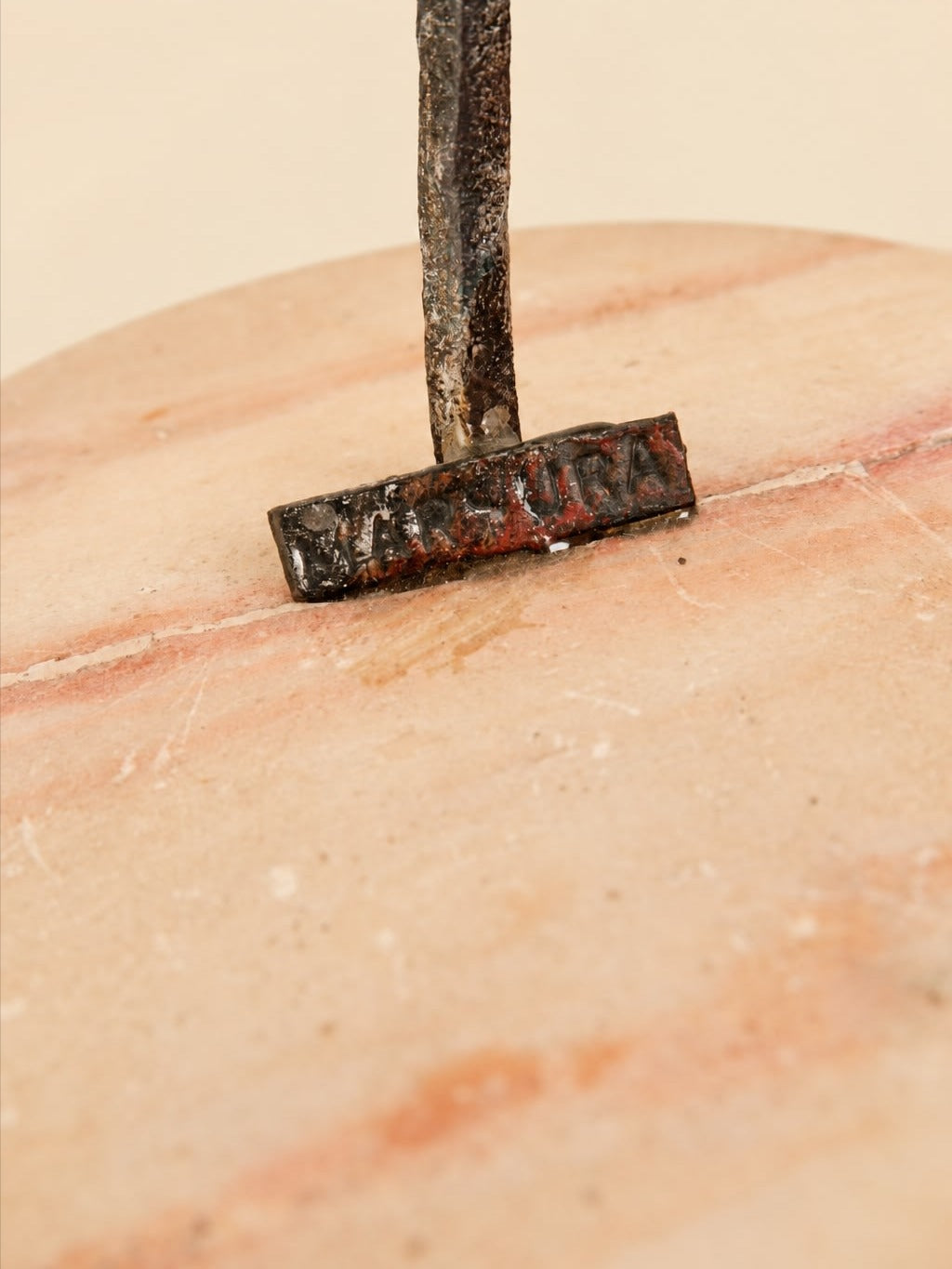 Salvino Marsura Abstract Wrought Iron Sculpture, Italy, 1960s — additional view