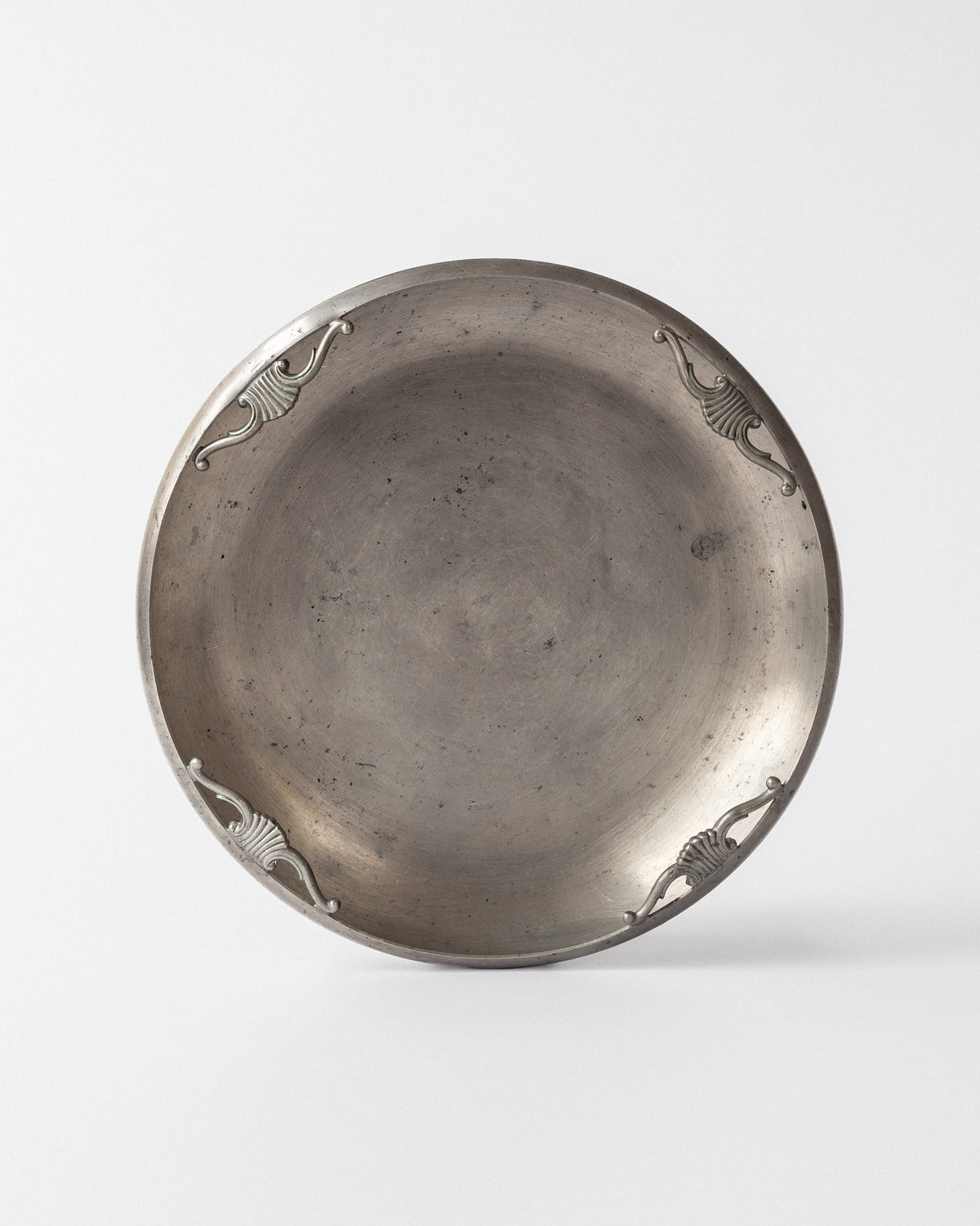 Art Deco Pewter Bowl by Sylvia Stave | The Oblist — handcrafted pewter, vintage design