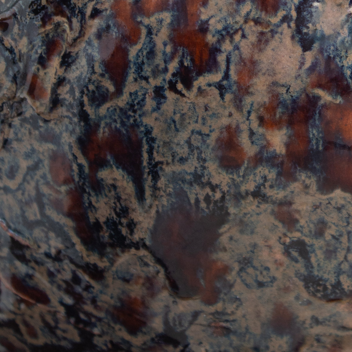 Ceramic Flower Pot / Vase — close-up of textured ceramic surface