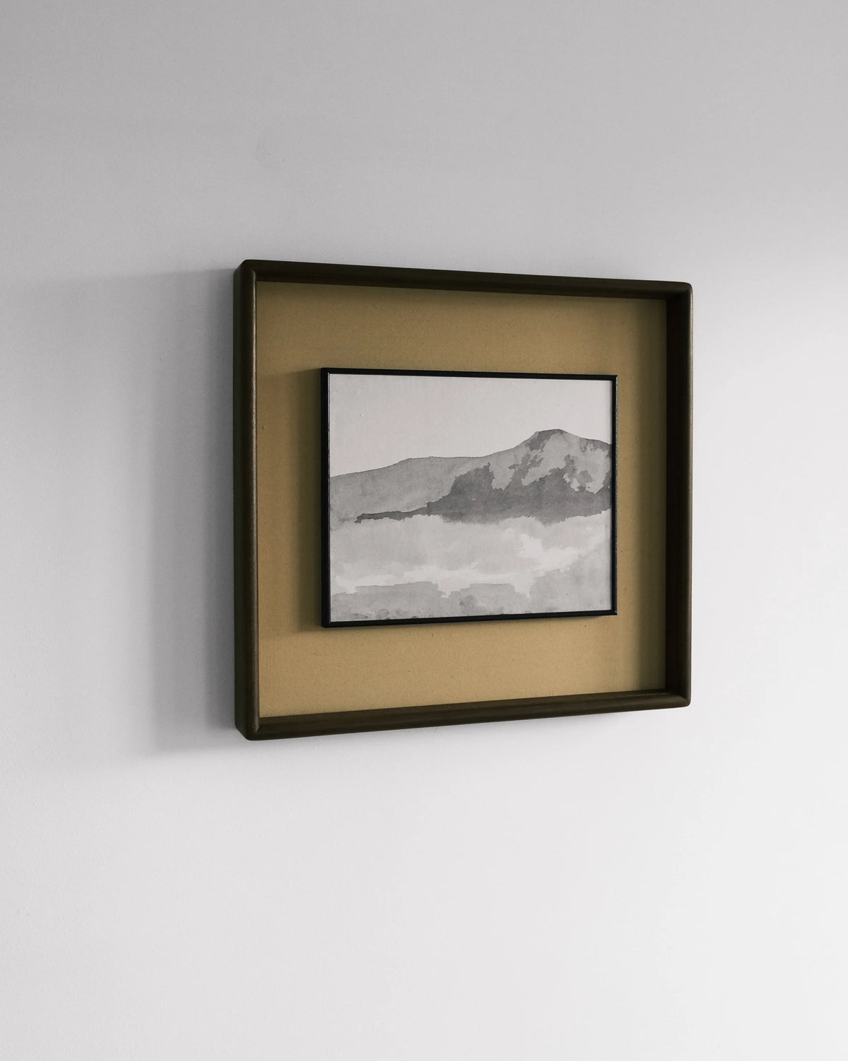 At the Top of the Mountain (2026), Painting by Aimée Adriaansen — side angle