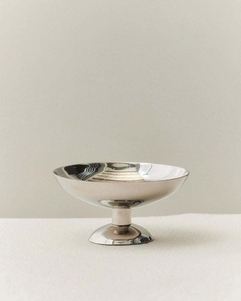 METAL CHAMPAGNE COUPE, LOW by Louise Roe | The Oblist