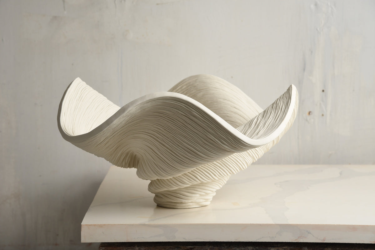 Wide Porcelain Bowl — alternate view