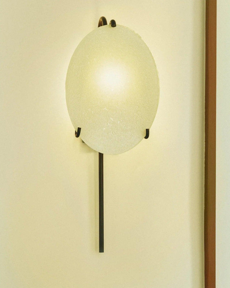 MOON LANTERN - WHITE GLASS — detail view
