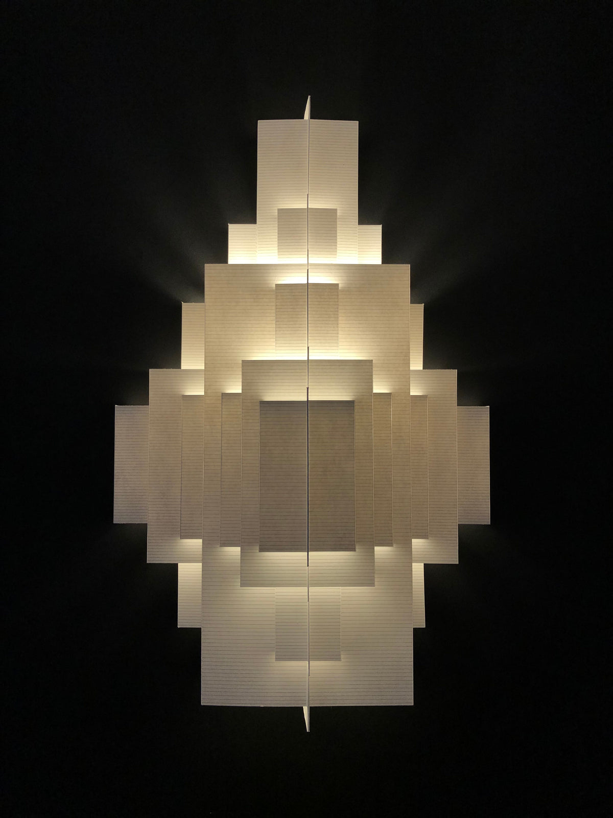 Cloud City Wall Lampshade — alternate view