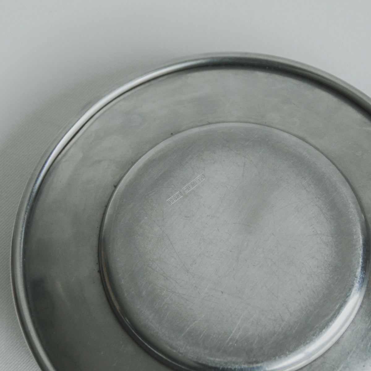 Art Deco Butter Dish — close-up