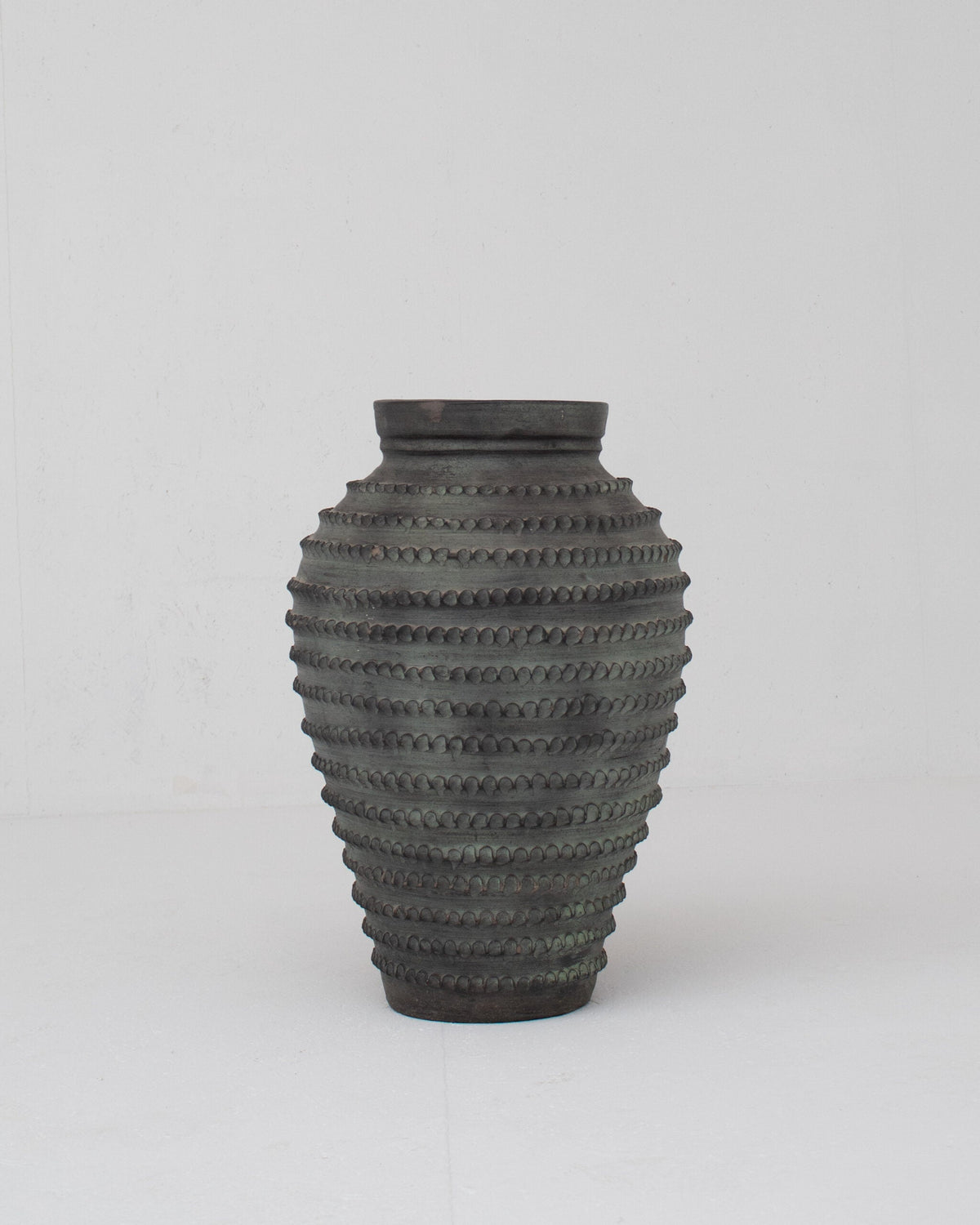 Mid-Century Terracotta Vase from Partenon Manufacture by Malata Antwerp | The Oblist