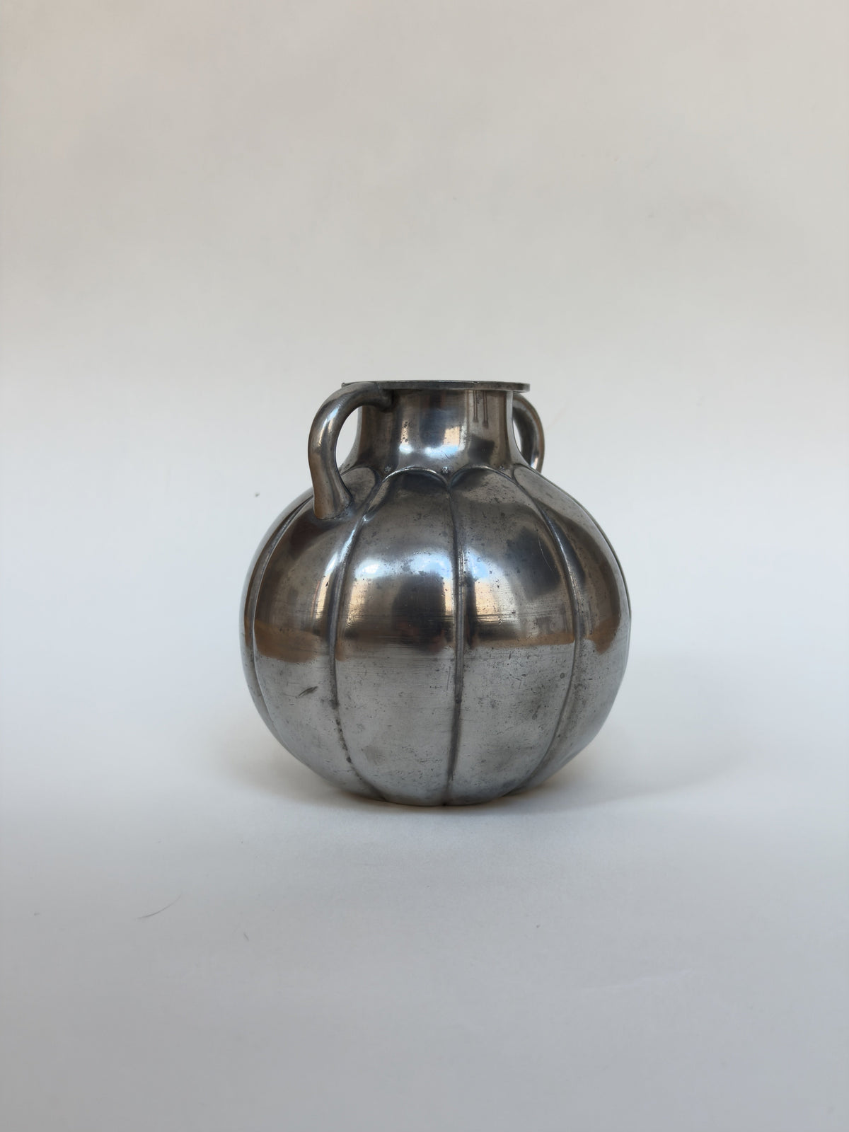 GAB Pewter Vase, 1937 — side angle