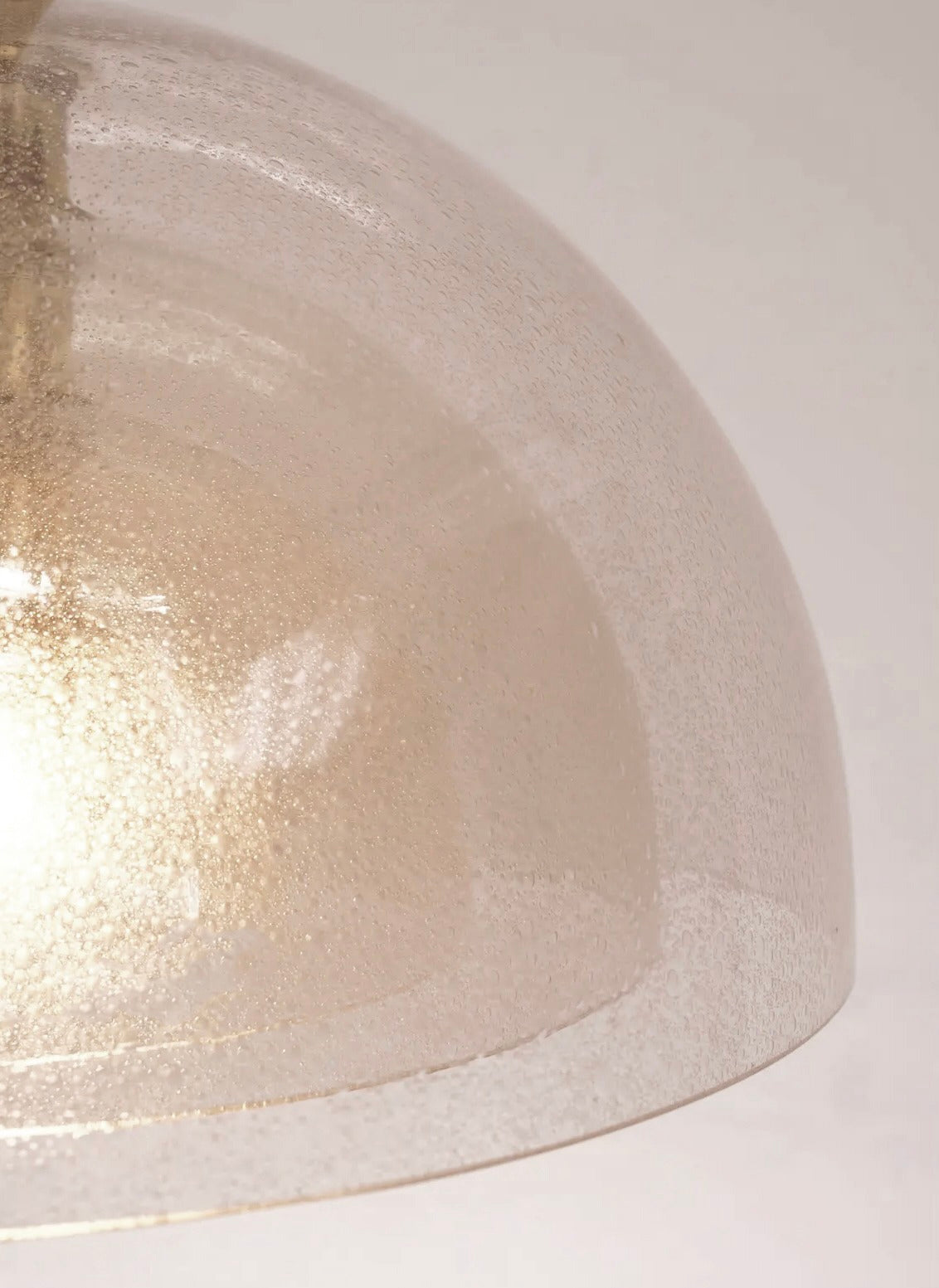 Original Three Layer Carlo Nason Pendant Light — detail view