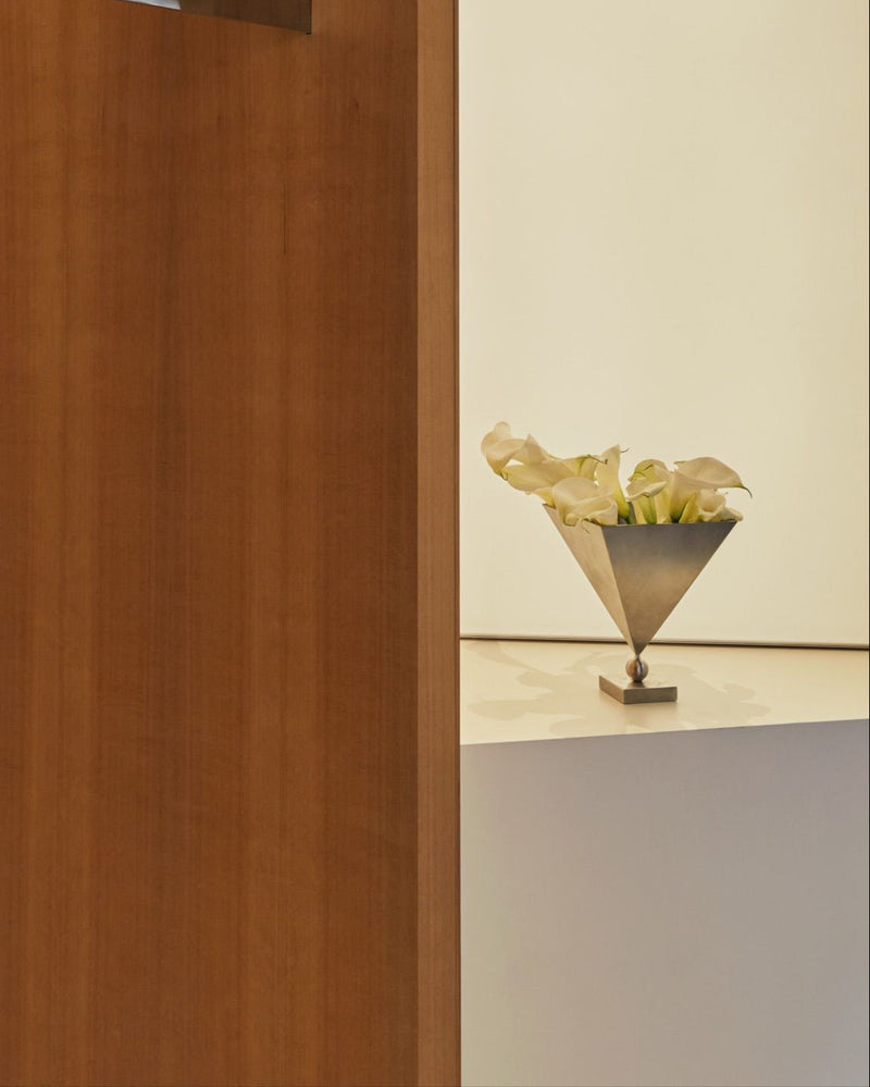 Stainless Steel 'Vasen' Vase by Studio Vraco | The Oblist