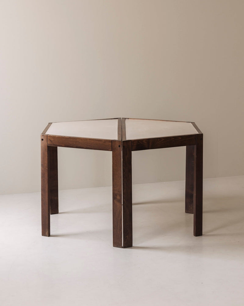 Geometric Side Tables, France 1970s by Modern Living | The Oblist