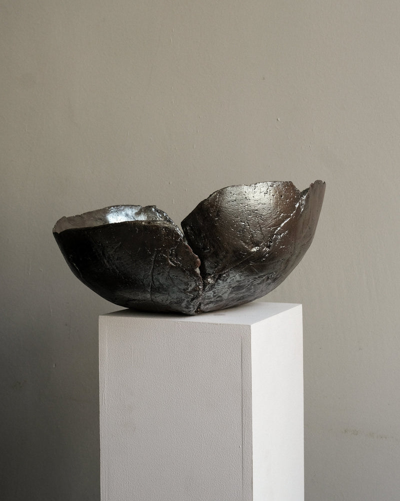 Nest VI | Ceramic Bowl Sculpture — detail view