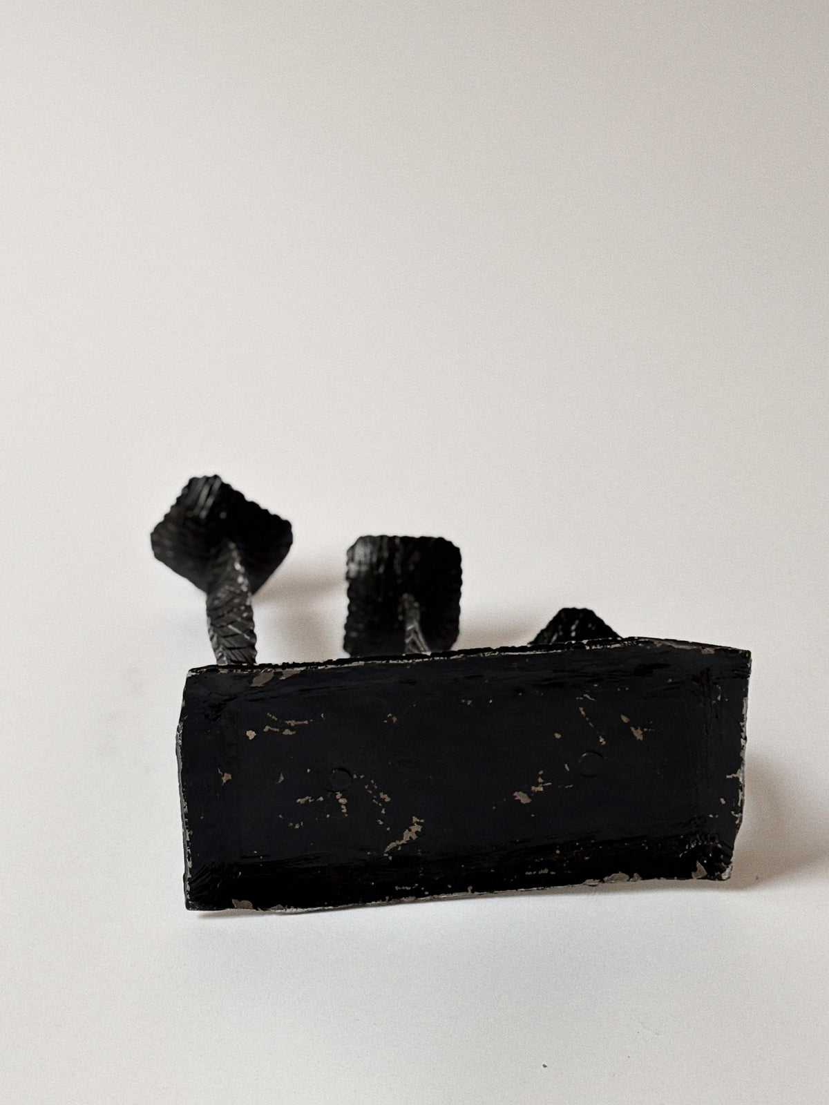 3 Arm Metal Ribbon Candlestick — in context