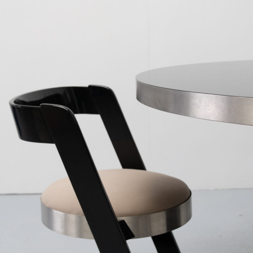 Willy Rizzo Dining Set 1970s — in context