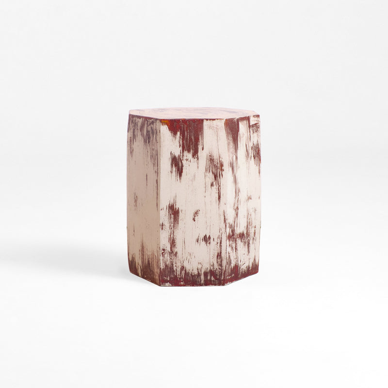 artisanal geometric Ceramic Side Table  by Project 213A | The Oblist