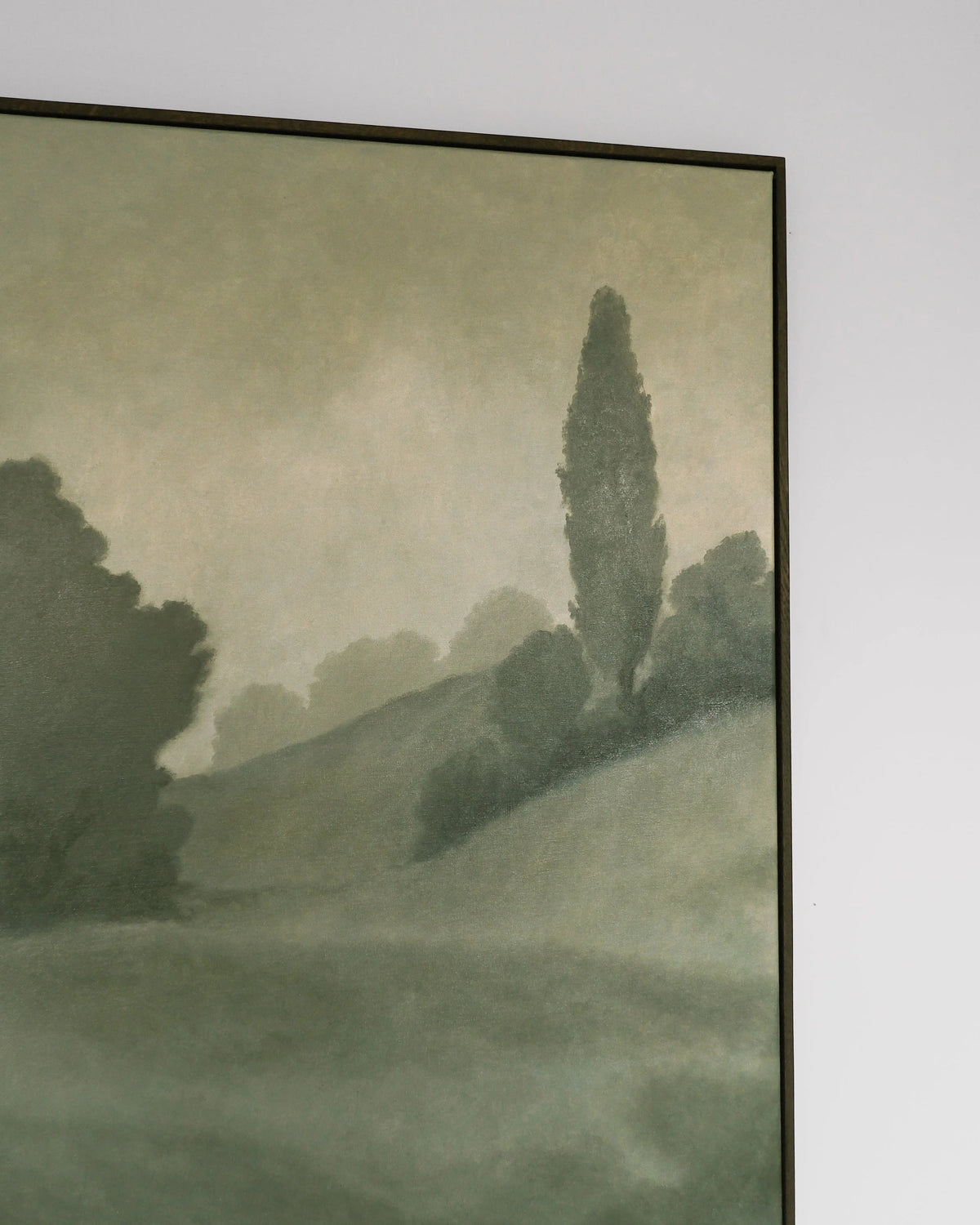 August Morning (2026), Painting by Aimée Adriaansen — side angle