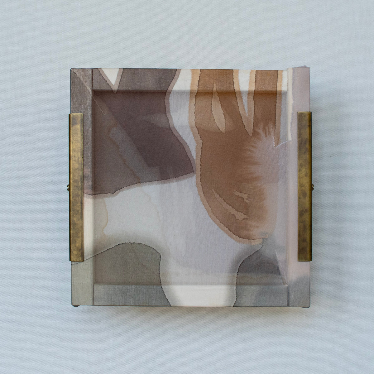 Hand-Painted Silk Instinct Sconce 01/12 — detail view