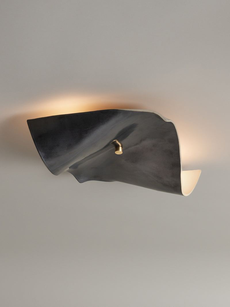 Shan Flush Mount, Graphite by SIN | The Oblist
