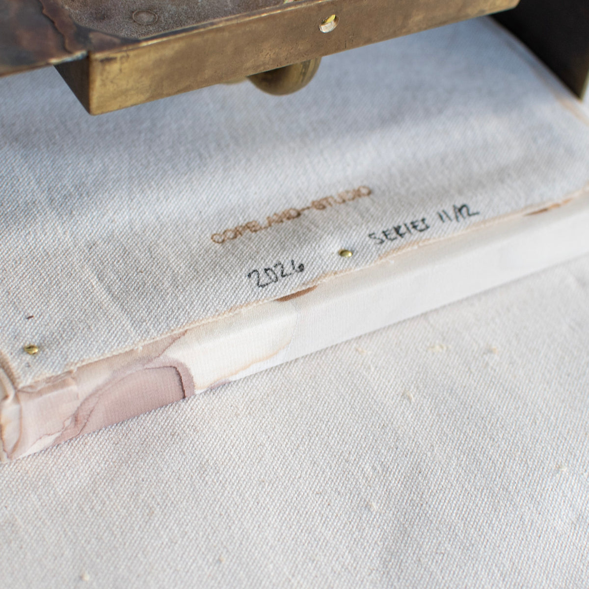 Hand-Painted Silk Instinct Sconce 11/12 — close-up