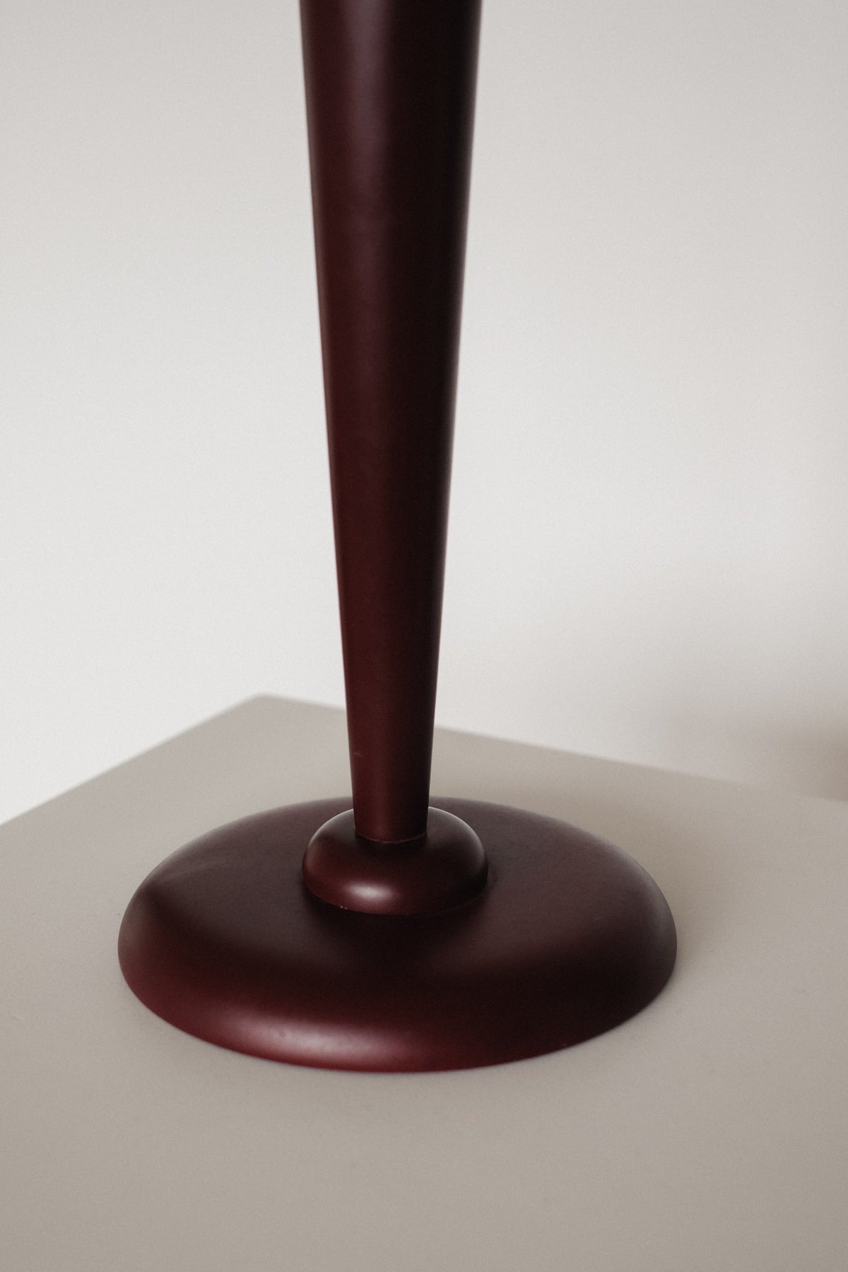 The Cone Accent Lamp — close-up