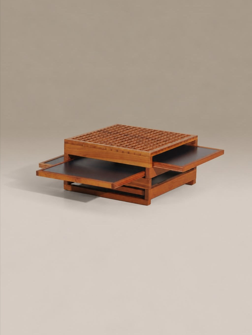 Bernard Vuarnesson Tetra Coffee Table, France 80s by Rémanence | The Oblist