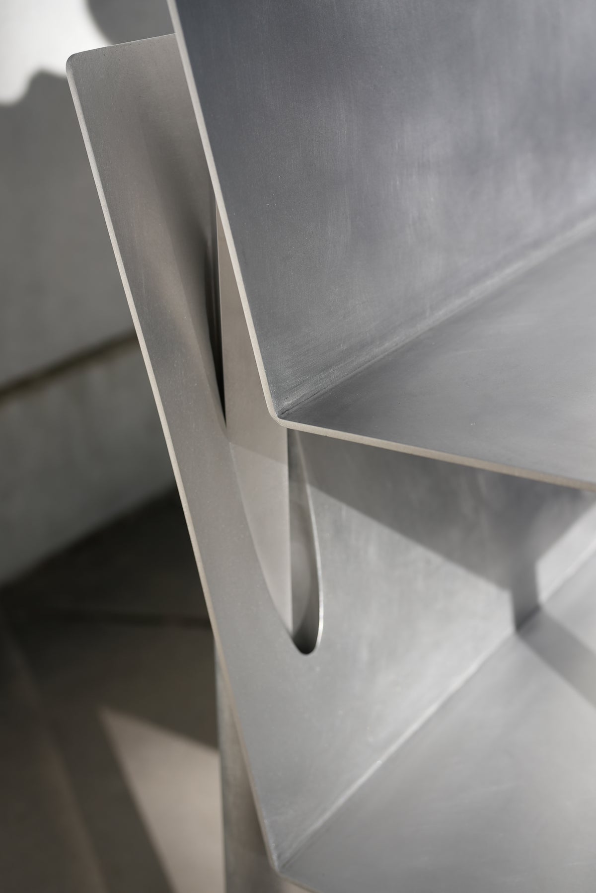 MASTER & MARGARITA — close-up of brushed metal surface detail