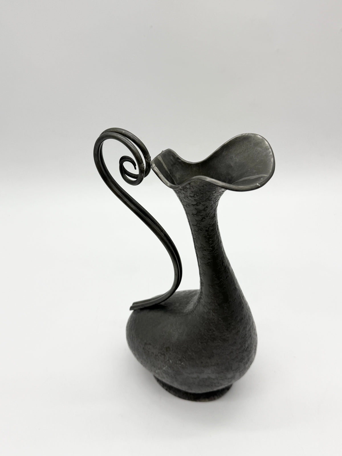 Hammered Pewter Ewer – San Nazaro Peltro, Italy, 1960s — additional view