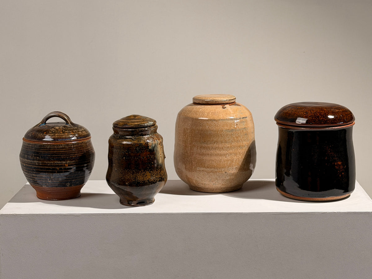 Covered glazed stoneware pot, France, circa 1960–1970. — view 10