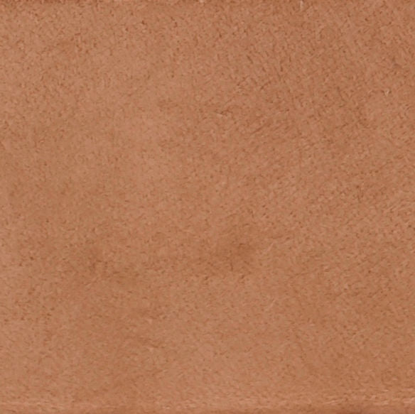 Brown leather upholstery detail of LA BASCULE rocking chair