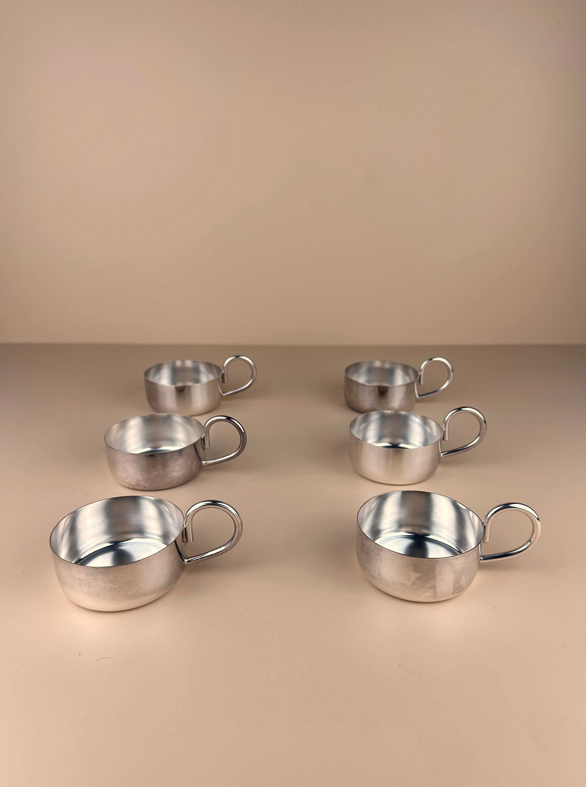 High-quality espresso cups made from stainless steel in Switzerland