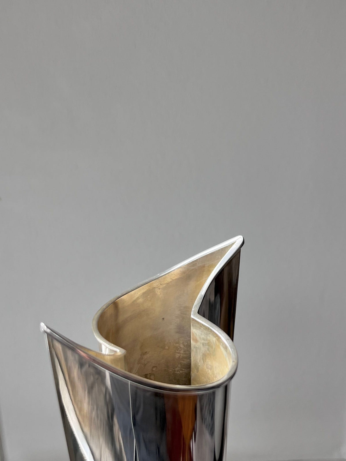 Exquisite Tapio Wirkkala Silver Vase, a collector's item and conversation starter