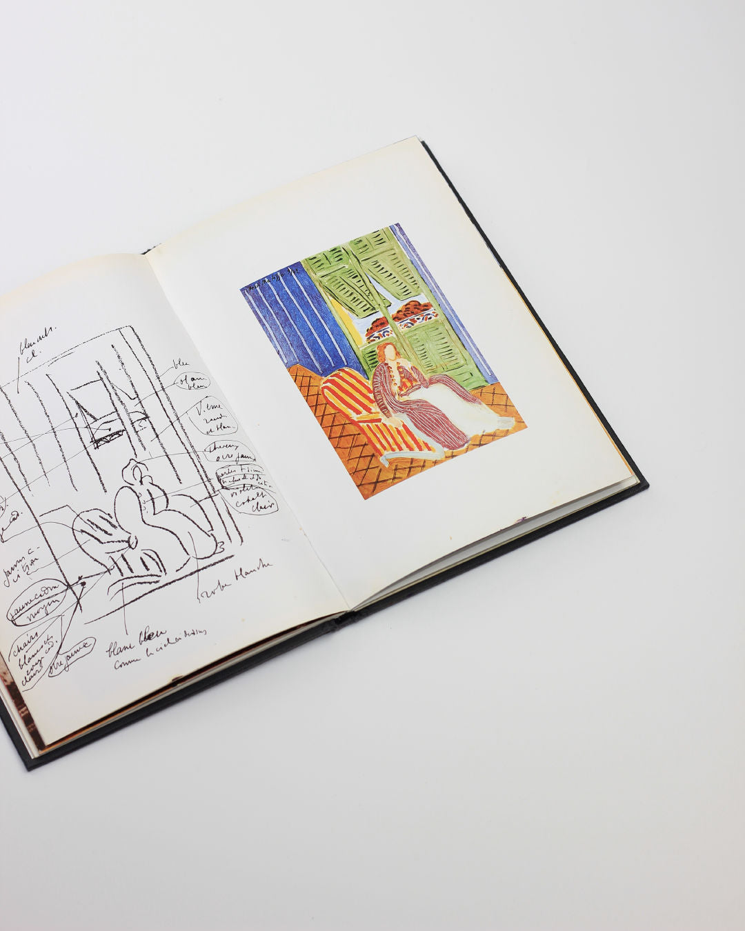 The 'Matisse in Nice' Book from Boga Avante Shop features vibrant illustrations inspired by Henri Matisse and the colors of the south of France.