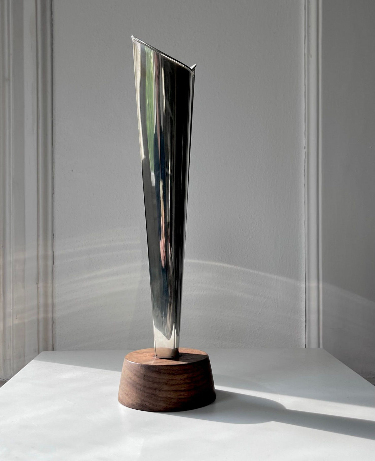 Handcrafted Tapio Wirkkala Silver Vase, a perfect blend of art and functionality
