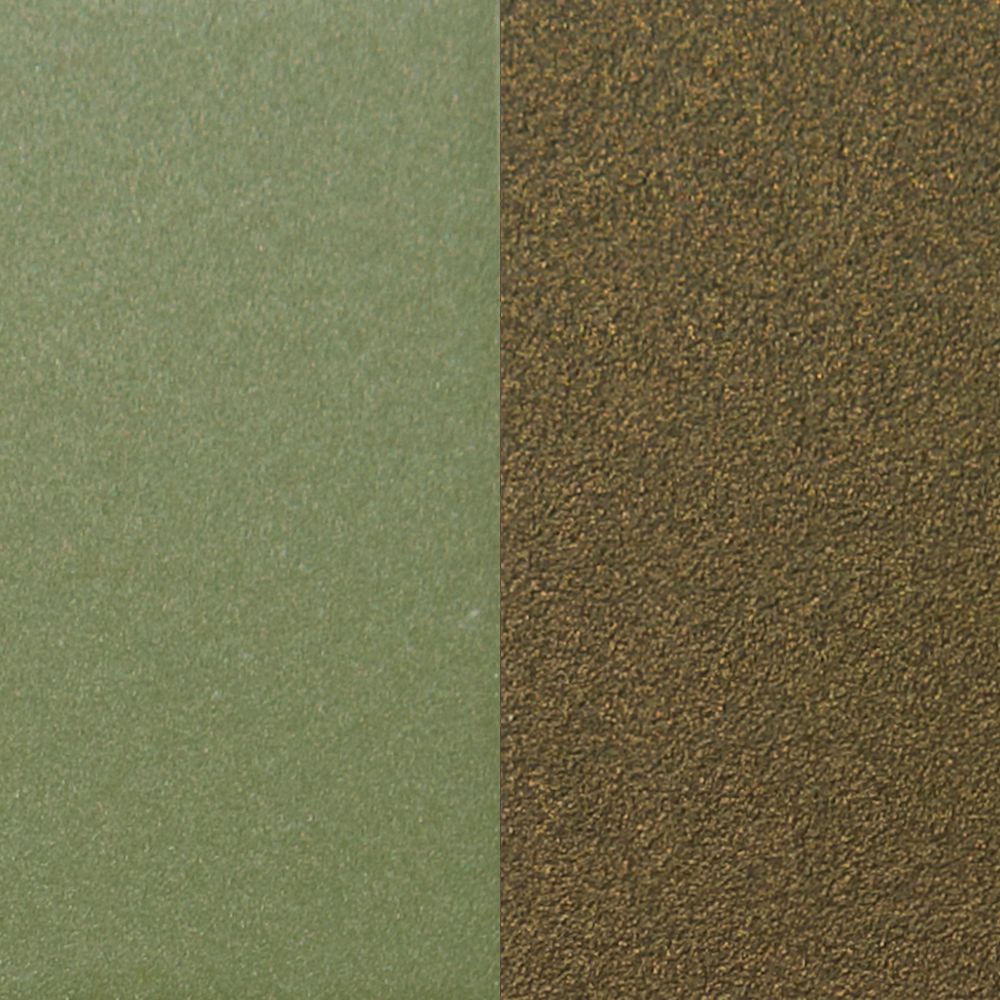 Double Jeu coffee table material detail showing contrasting textures