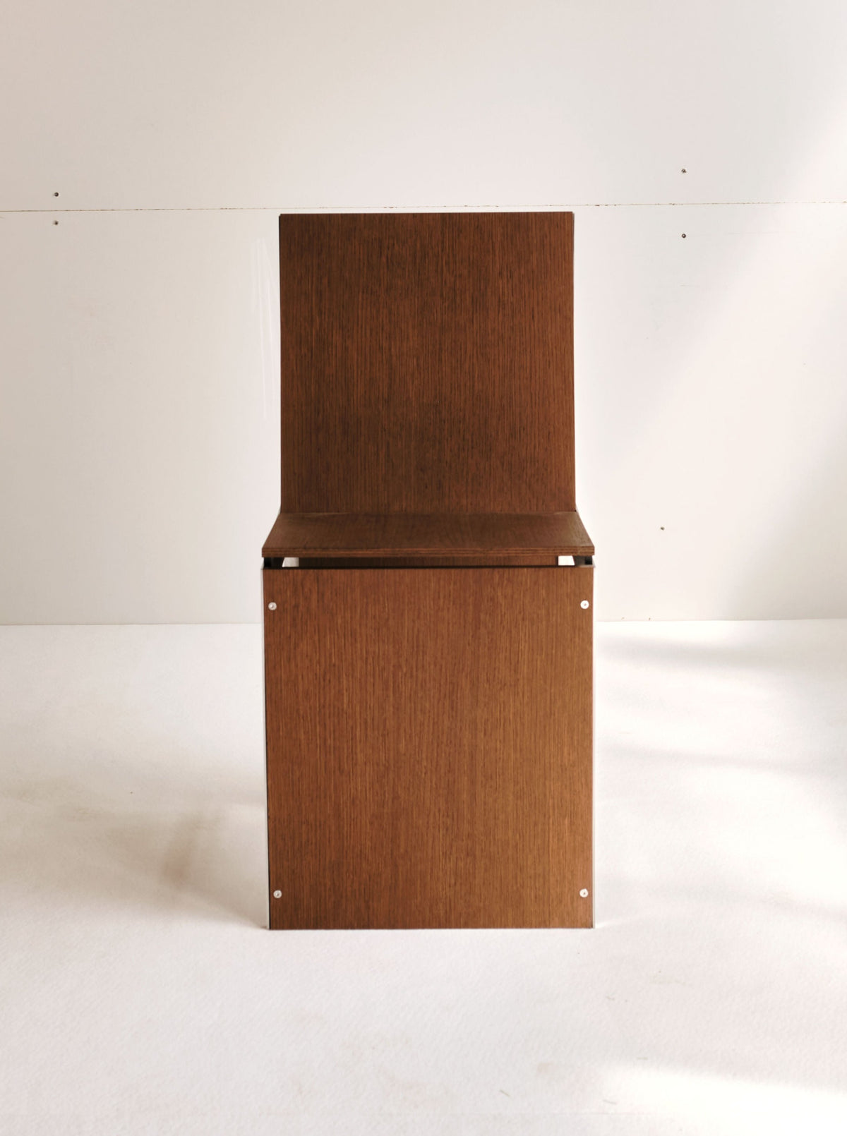  Wooden chair in natural oak finish, perfect for home or office use