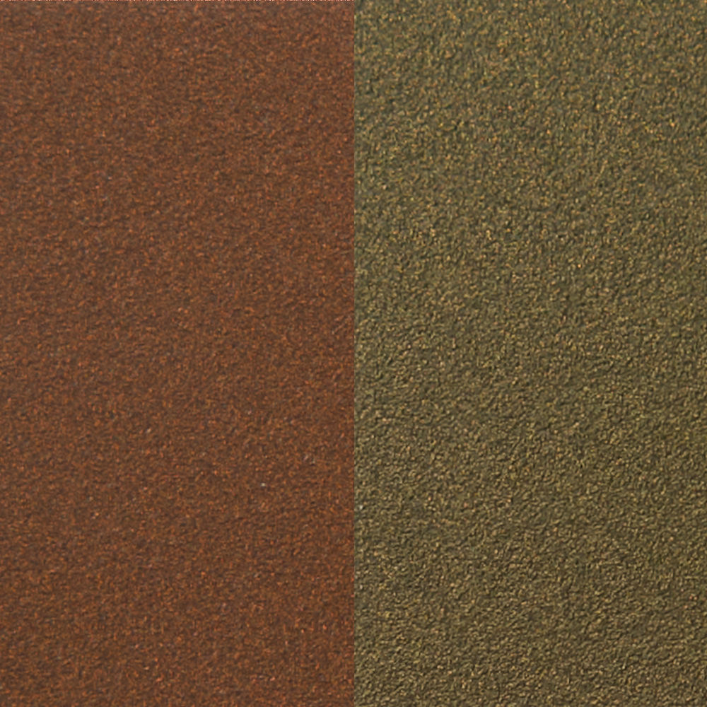 Textured surface detail of Double Jeu coffee table showing dual-tone finish