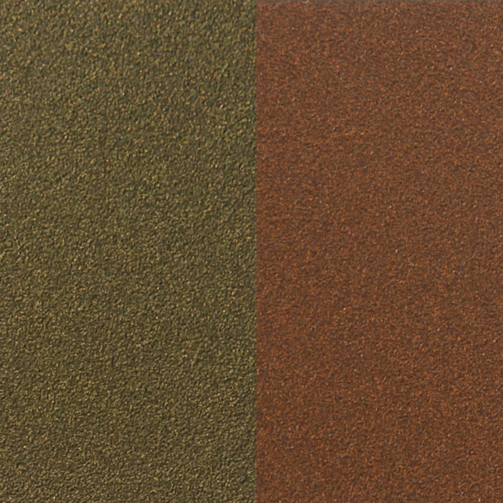 Textured surface detail of Double Jeu coffee table showing dual-tone finish