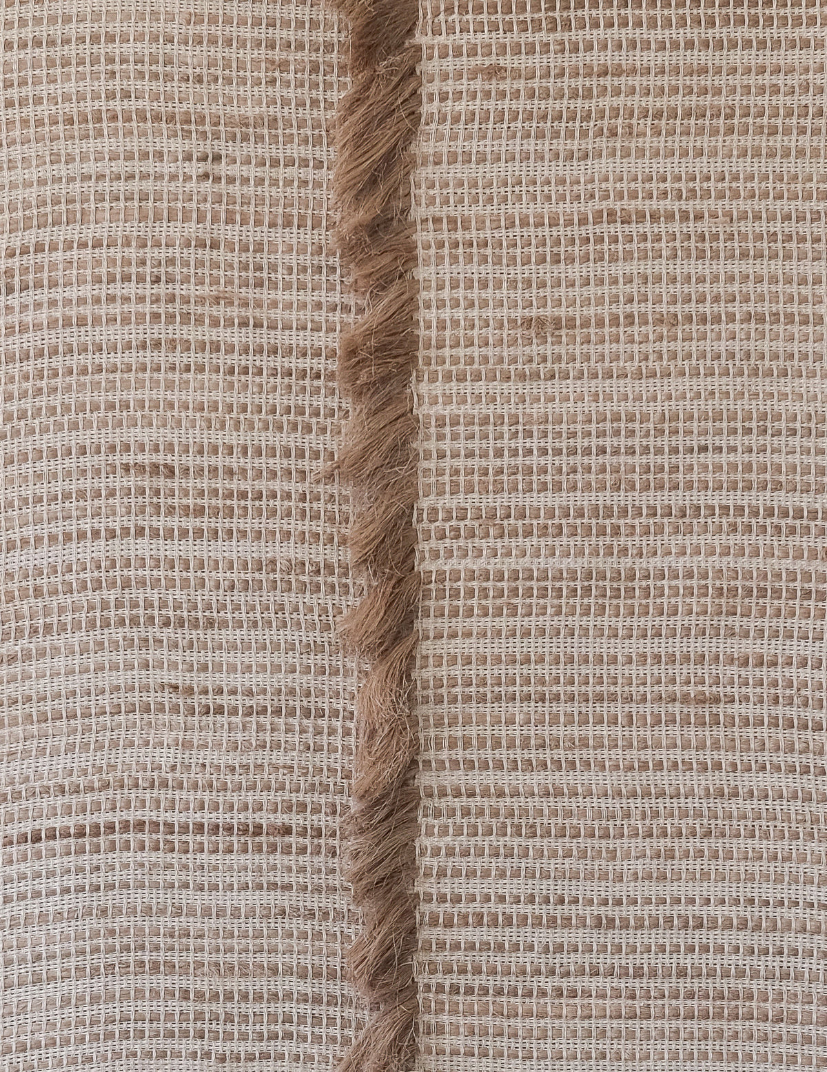 Ripple sculpture woven texture detail showing natural fiber pattern