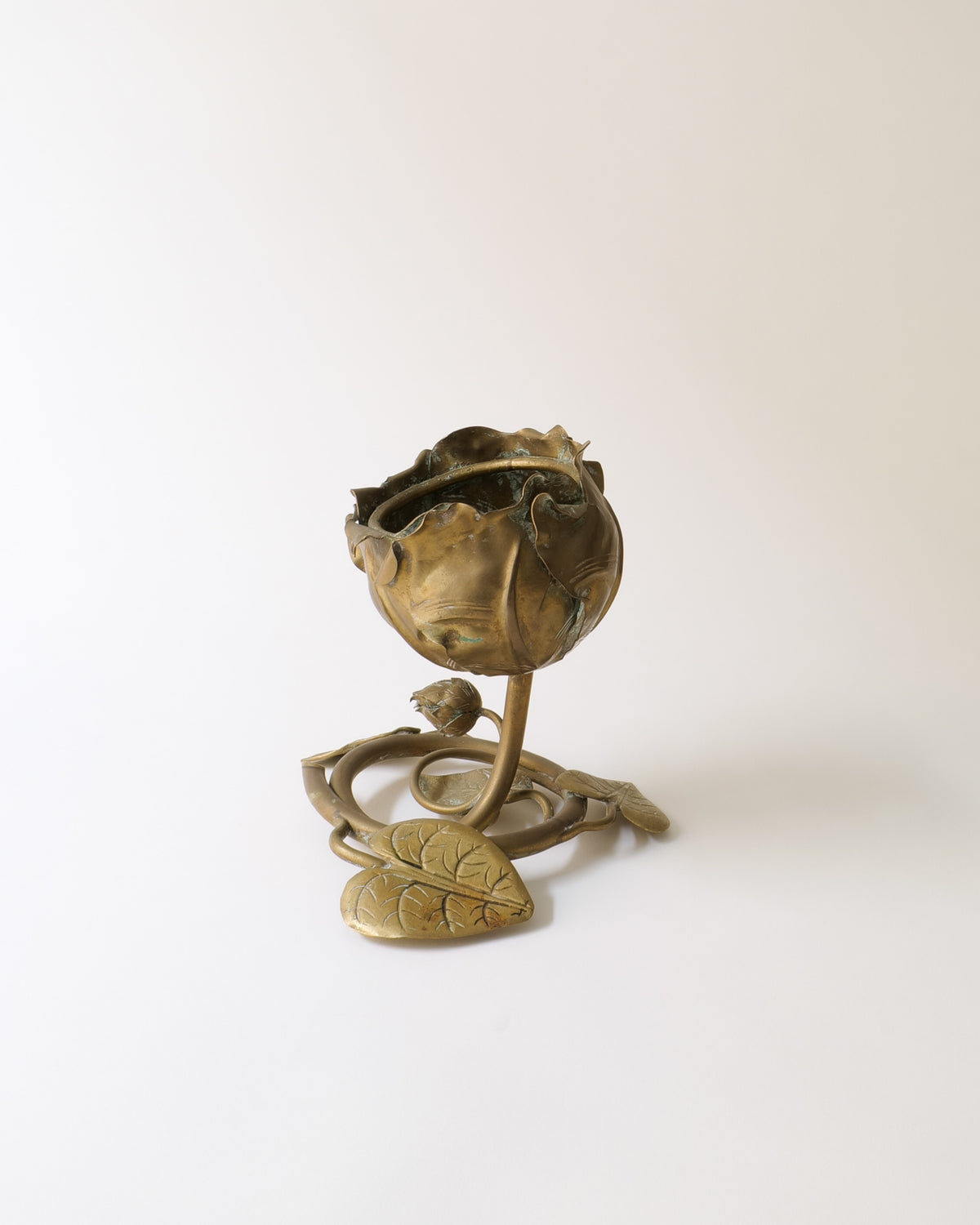 Brass Rose Vide-Poche C1900 by Collection apart | The Oblist